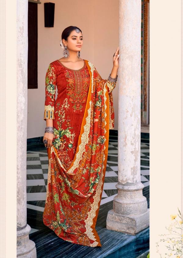 Levisha Habiba Pashmina Printed Dress Material Collection